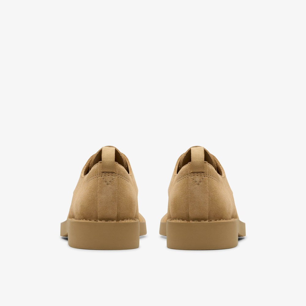 Martock Lace Dark Sand Suede | Clarks