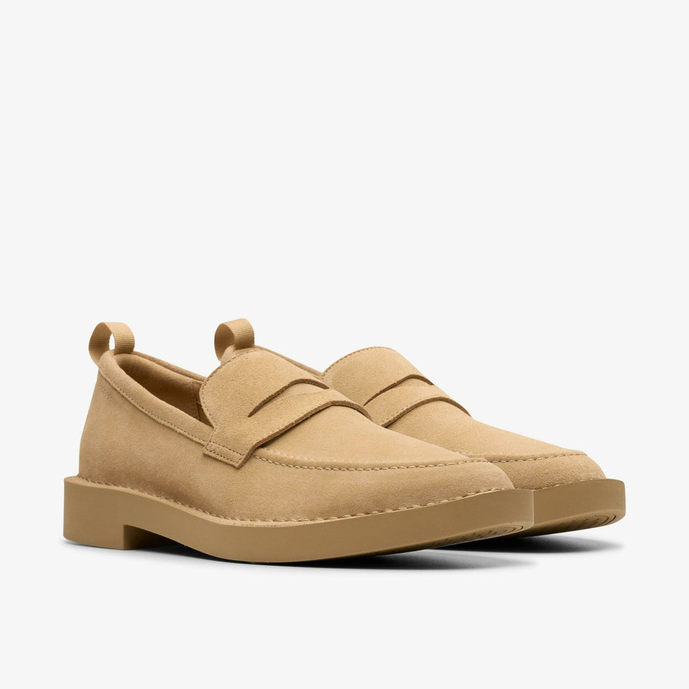 Martock Lo Dark Sand Suede | Clarks Discount