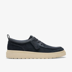 Polden Moc Navy Suede | Clarks Sale