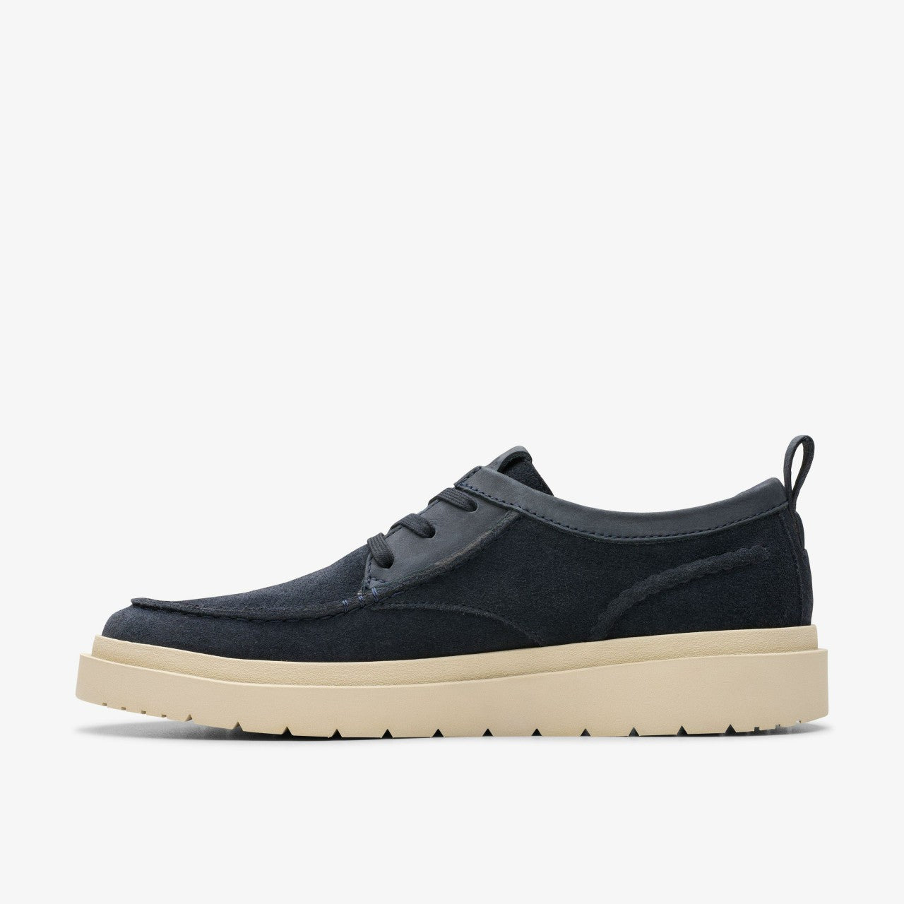 Polden Moc Navy Suede | Clarks Sale