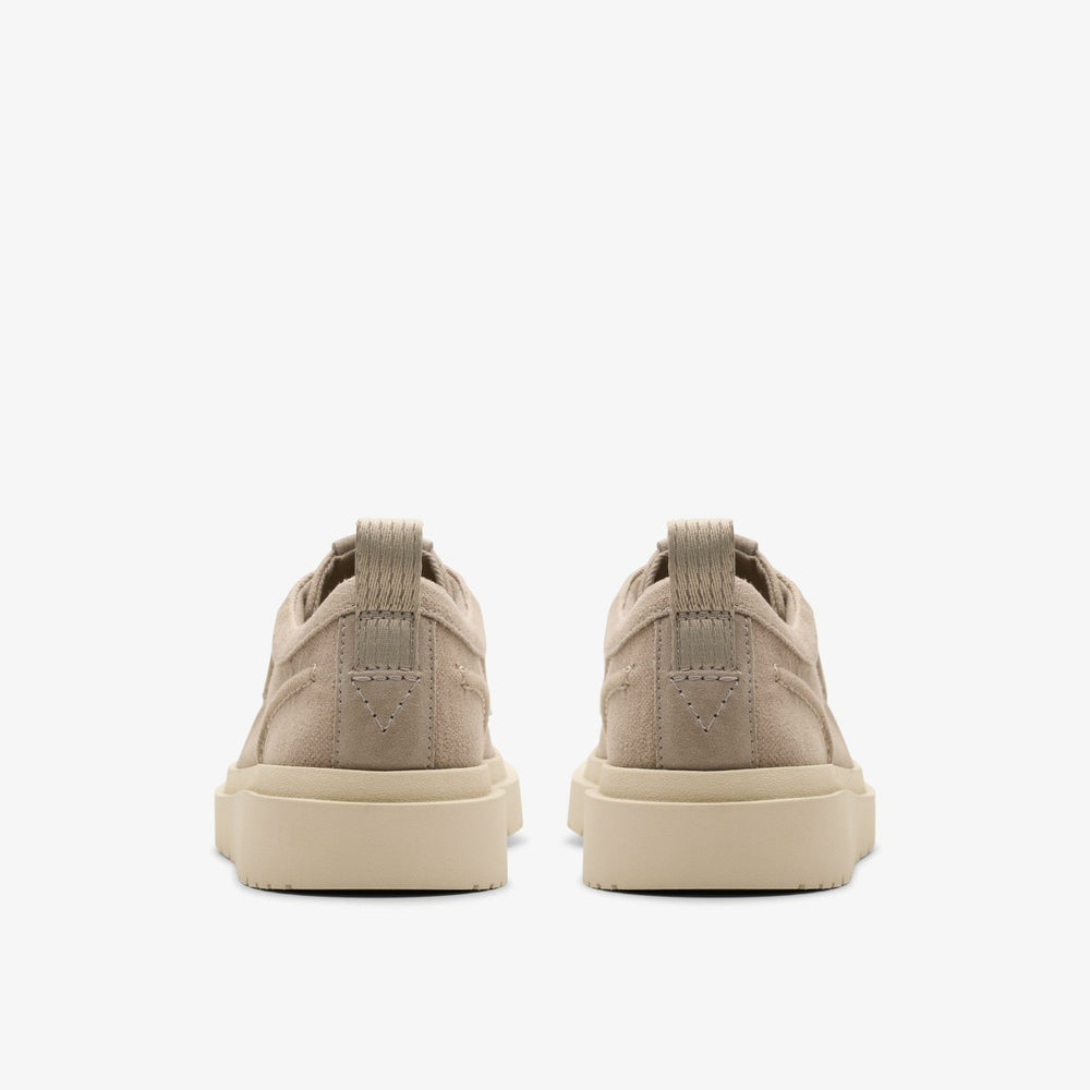 Polden Moc Grey Canvas | Clarks Discount