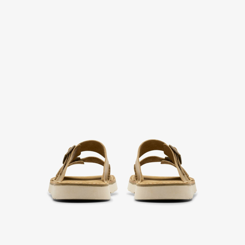 Solsbury Strap Dark Sand Leather | Clarks Onsale