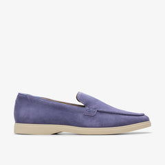 Torford Easy Dusk Blue Suede | Clarks