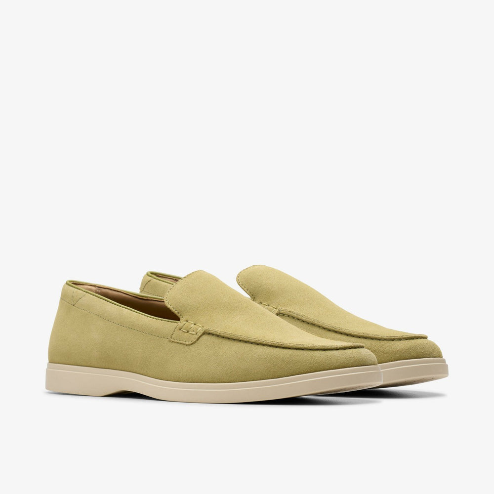 Torford Easy Sage Suede | Clarks Onsale