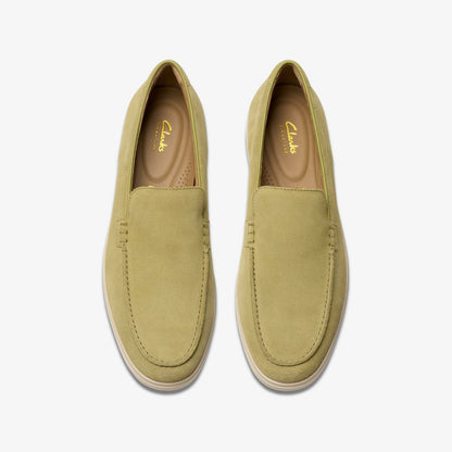 Torford Easy Sage Suede | Clarks Onsale