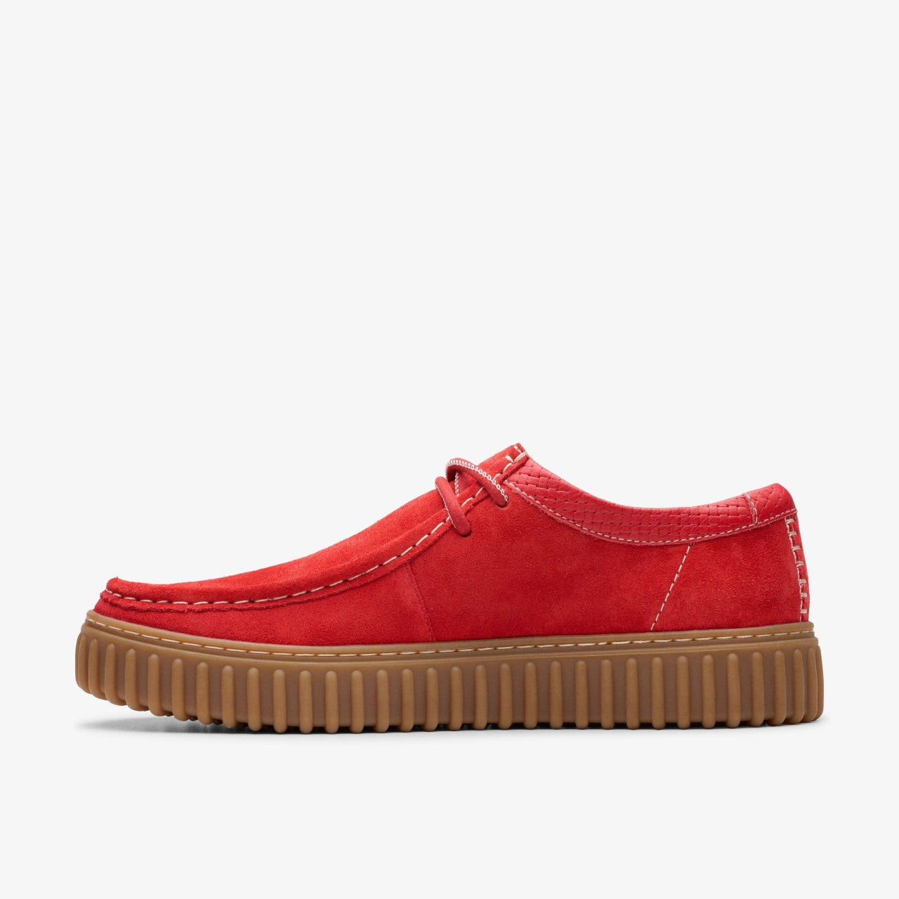 Torhill Lo Red Suede | Clarks