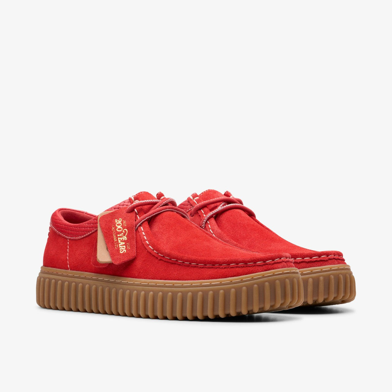 Torhill Lo Red Suede | Clarks