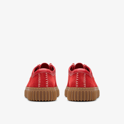 Torhill Lo Red Suede | Clarks