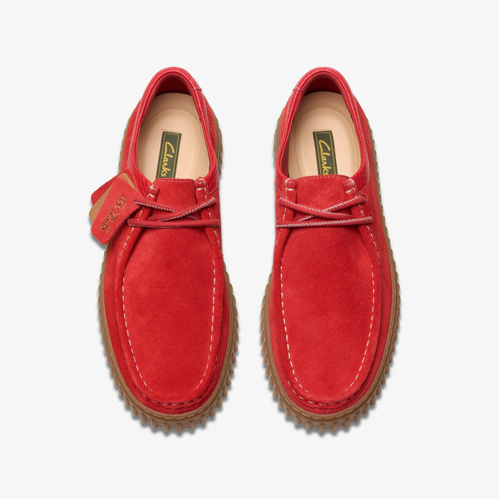 Torhill Lo Red Suede | Clarks