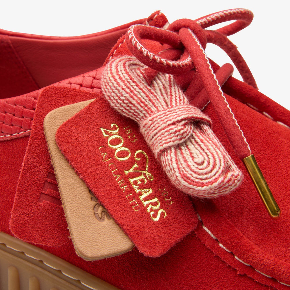 Torhill Lo Red Suede | Clarks