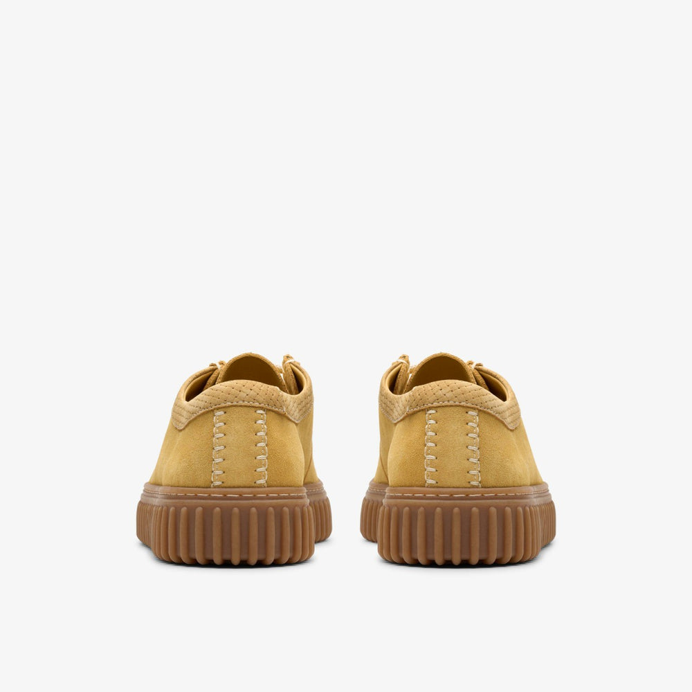Torhill Lo Golden Tan Suede | Clarks Discount