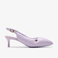 Martine Rose Sling 1 Womens Lilac Leather | Clarks US