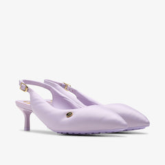 Martine Rose Sling 1 Womens Lilac Leather | Clarks US
