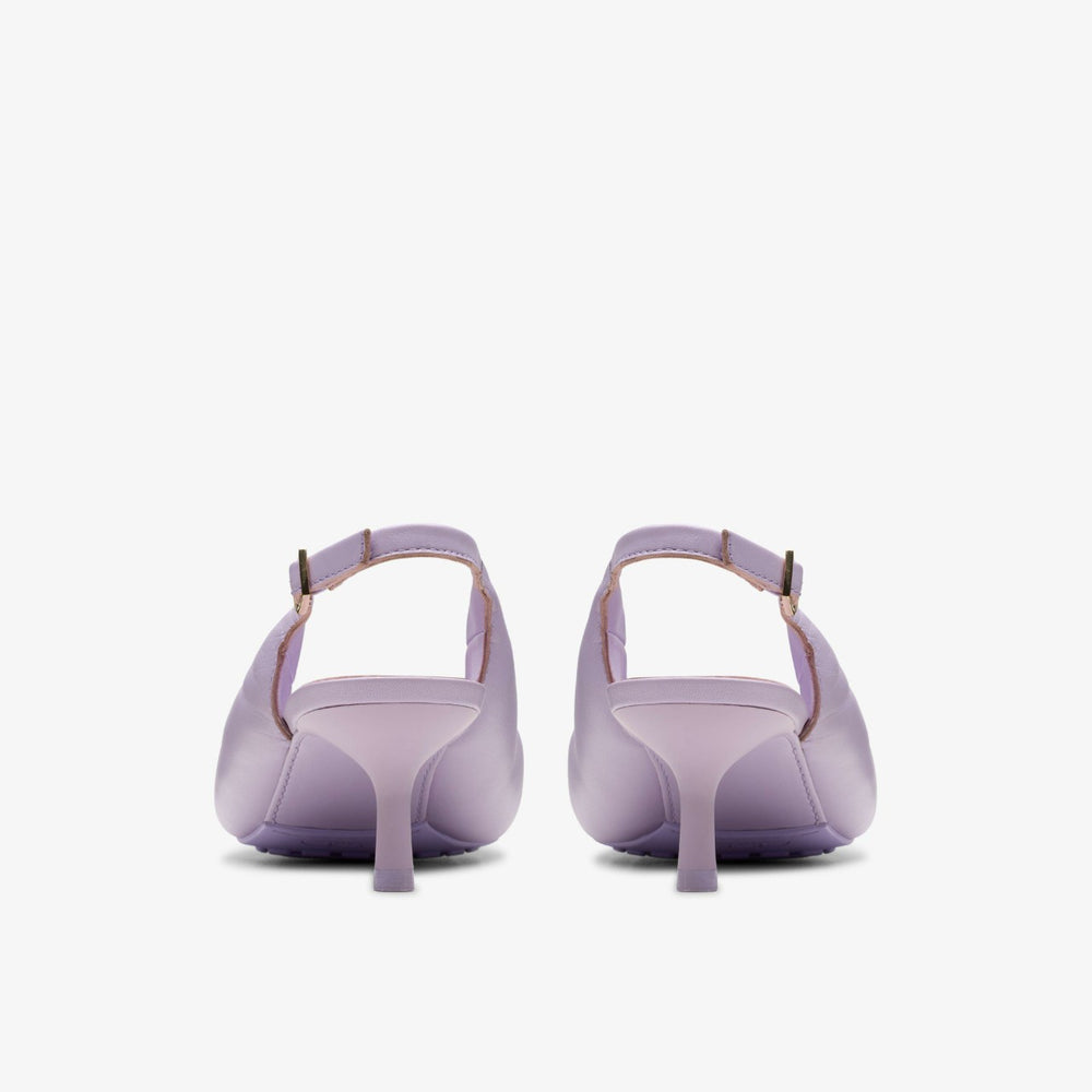 Martine Rose Sling 1 Womens Lilac Leather | Clarks US