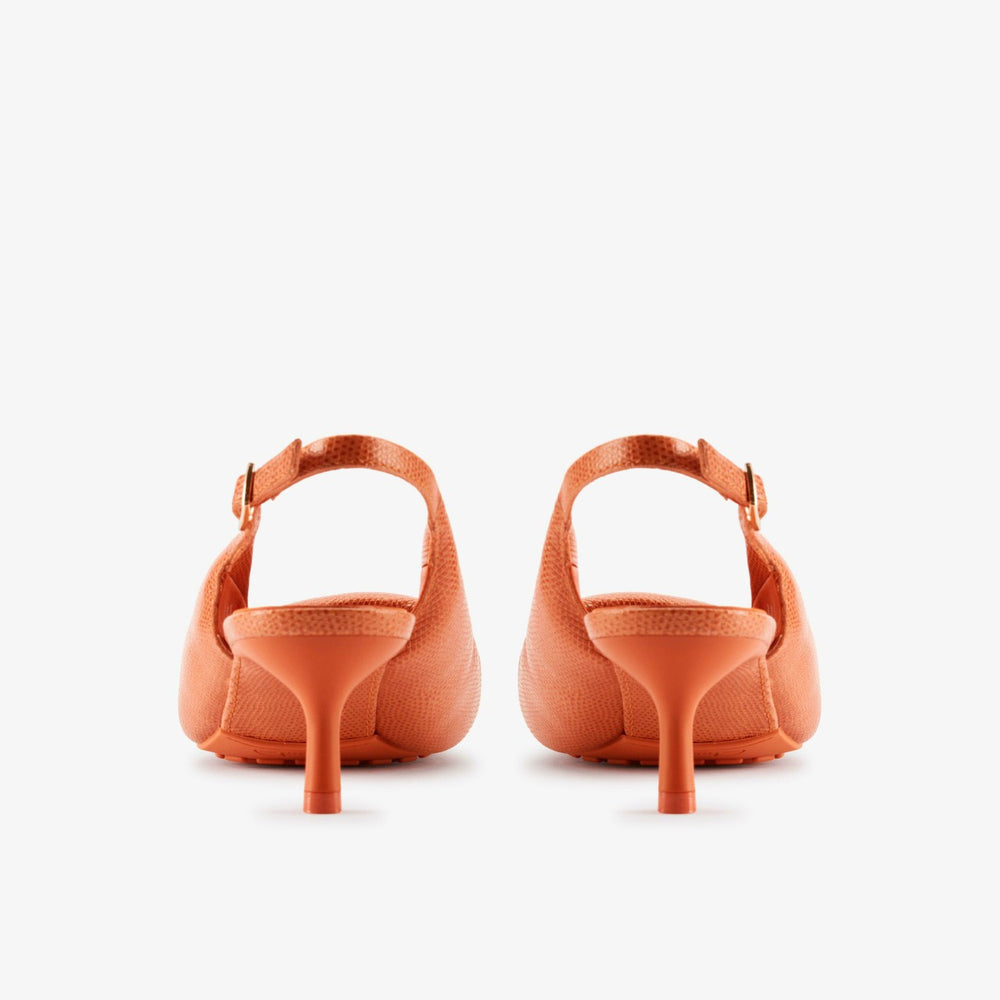 Martine Rose Sling 1 Womens Orange Interest Leather | Clarks For Sale