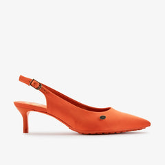 Martine Rose Sling 2 Womens Orange Textile | Clarks Onsale