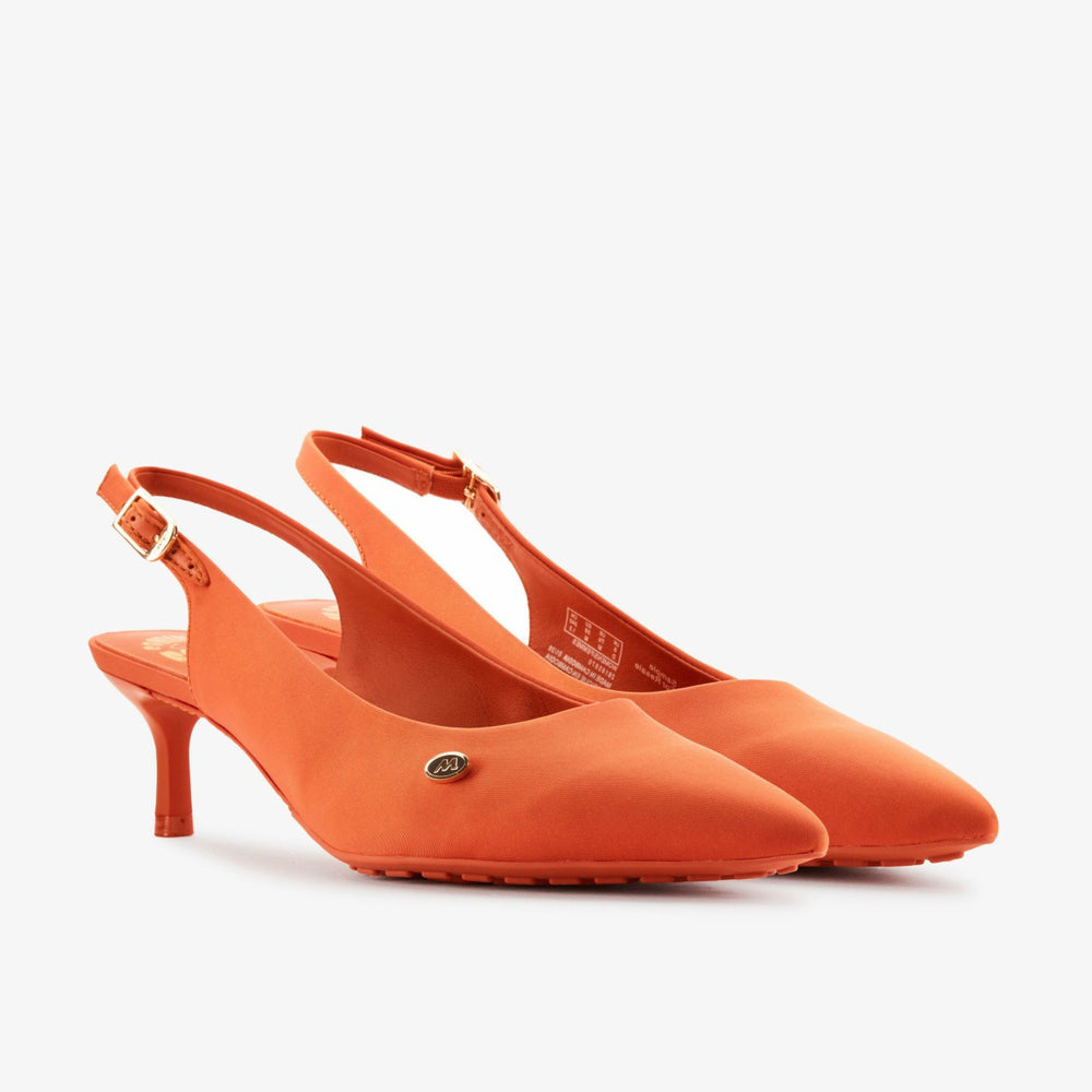 Martine Rose Sling 2 Womens Orange Textile | Clarks Onsale