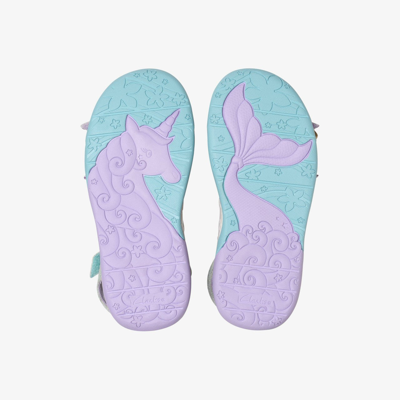 Osian Spark Kid Purple Metallic | Clarks For Sale