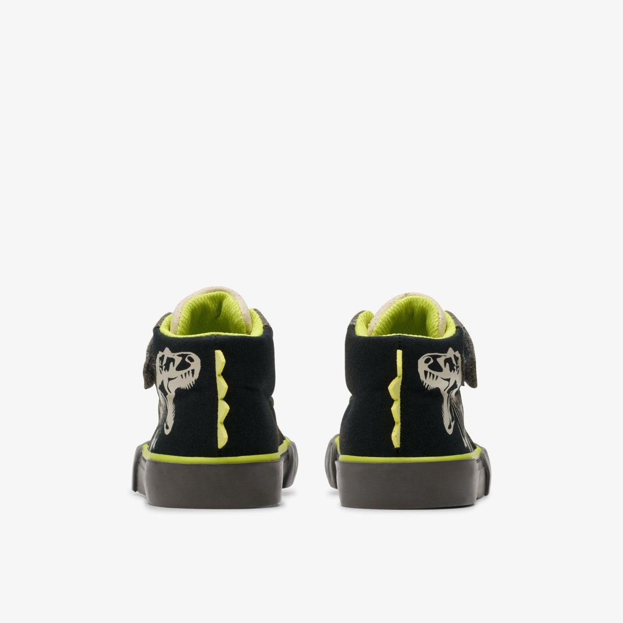 Foxing Rex Hi Toddler Black Canvas | Clarks Sale