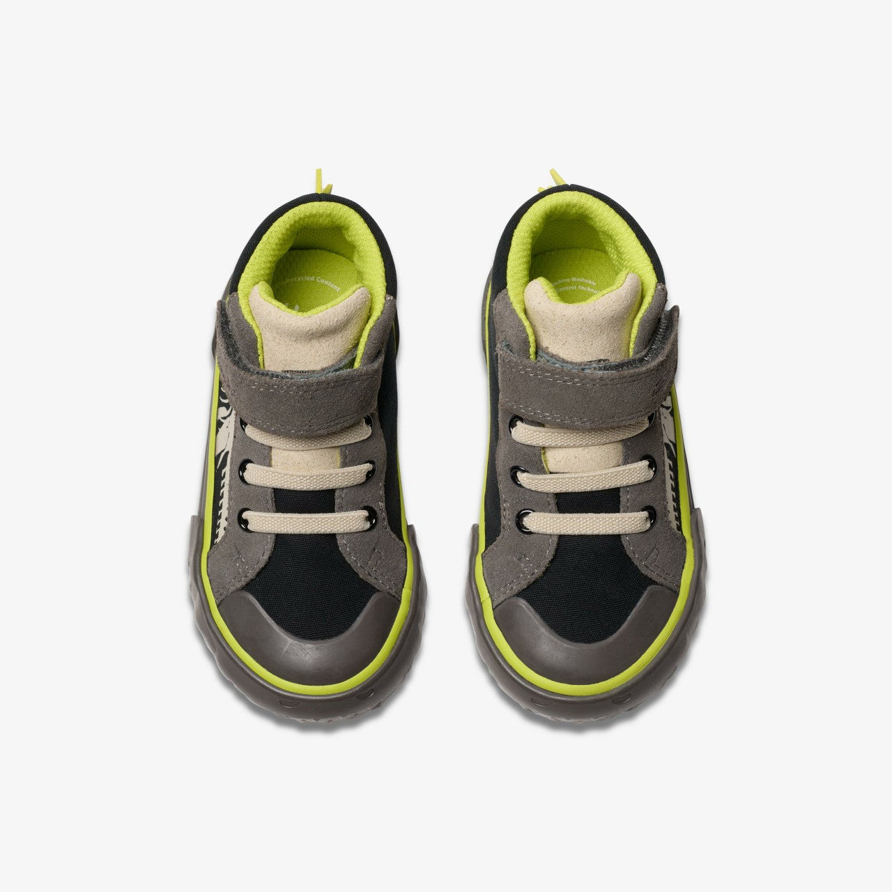 Foxing Rex Hi Toddler Black Canvas | Clarks Sale