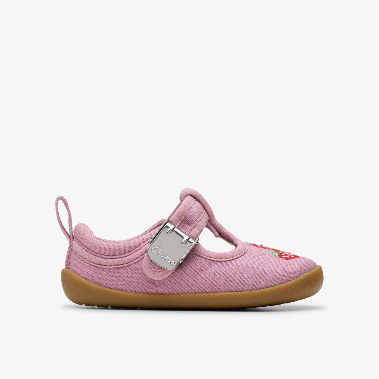 Roamer Grow Toddler Pink Canvas | Clarks Onsale
