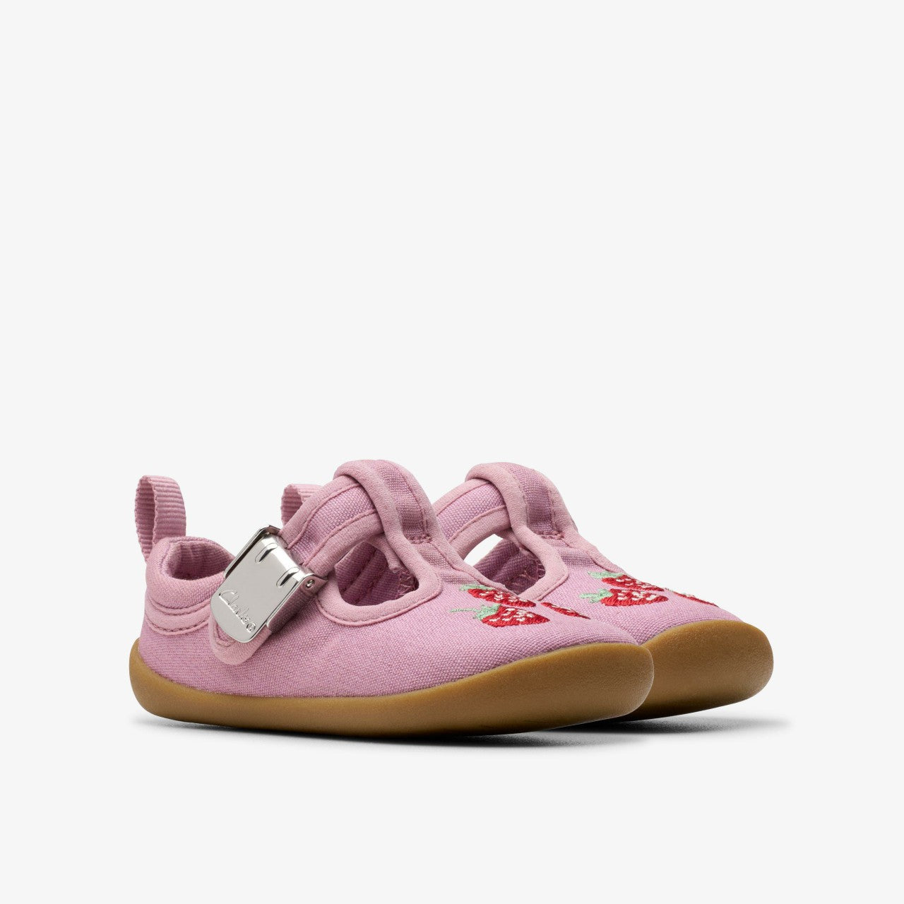Roamer Grow Toddler Pink Canvas | Clarks Onsale