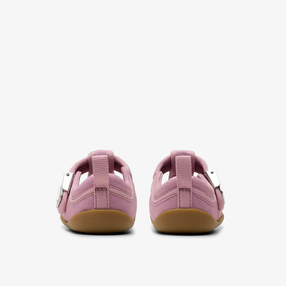Roamer Grow Toddler Pink Canvas | Clarks Onsale