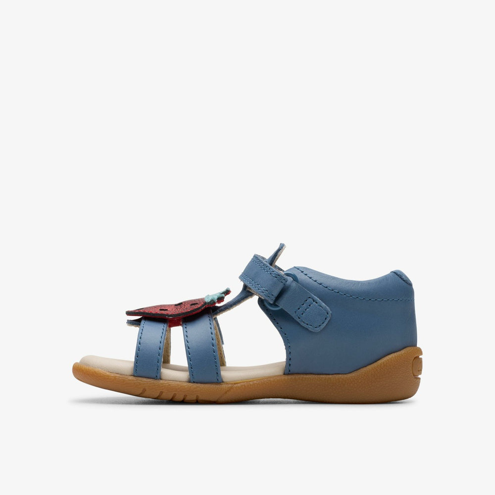 Zora Berry Toddler Blue | Clarks For Sale