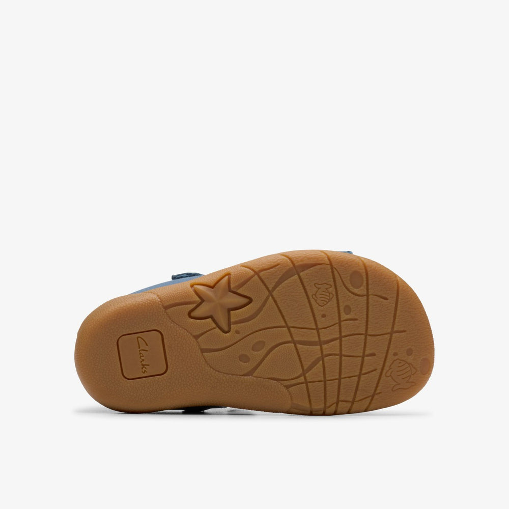 Zora Berry Toddler Blue | Clarks For Sale