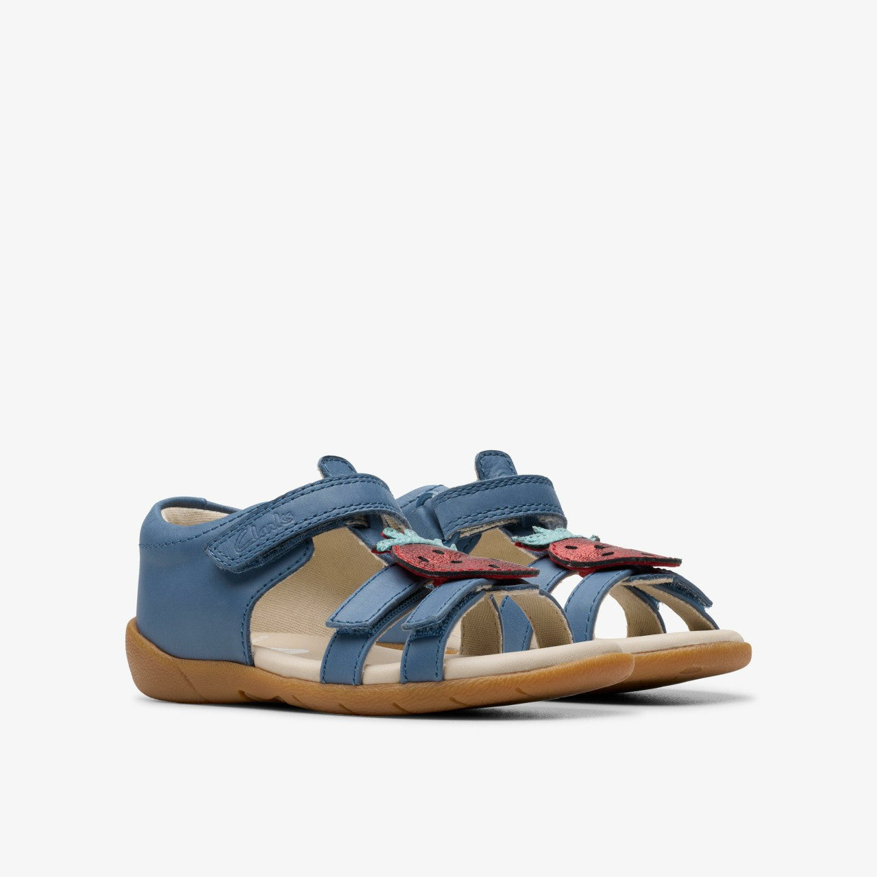 Zora Berry Toddler Blue | Clarks For Sale