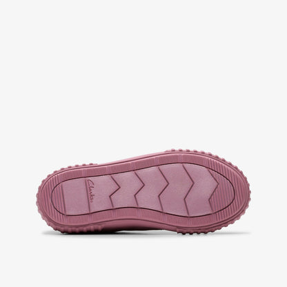 Foxing Stitch Kid Pink Fabric | Clarks Sale