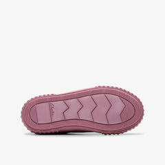 Foxing Stitch Kid Pink Fabric | Clarks Sale