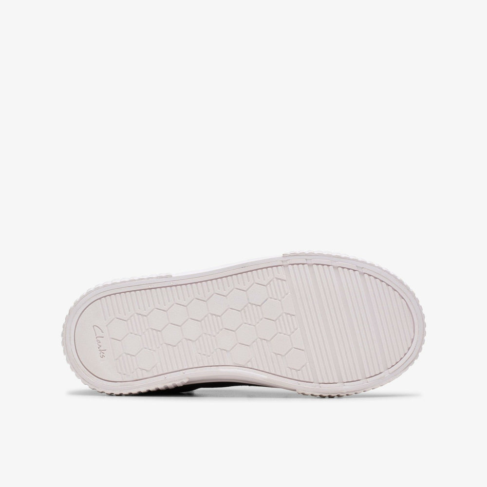 Foxing Vibe Kid Navy Canvas | Clarks