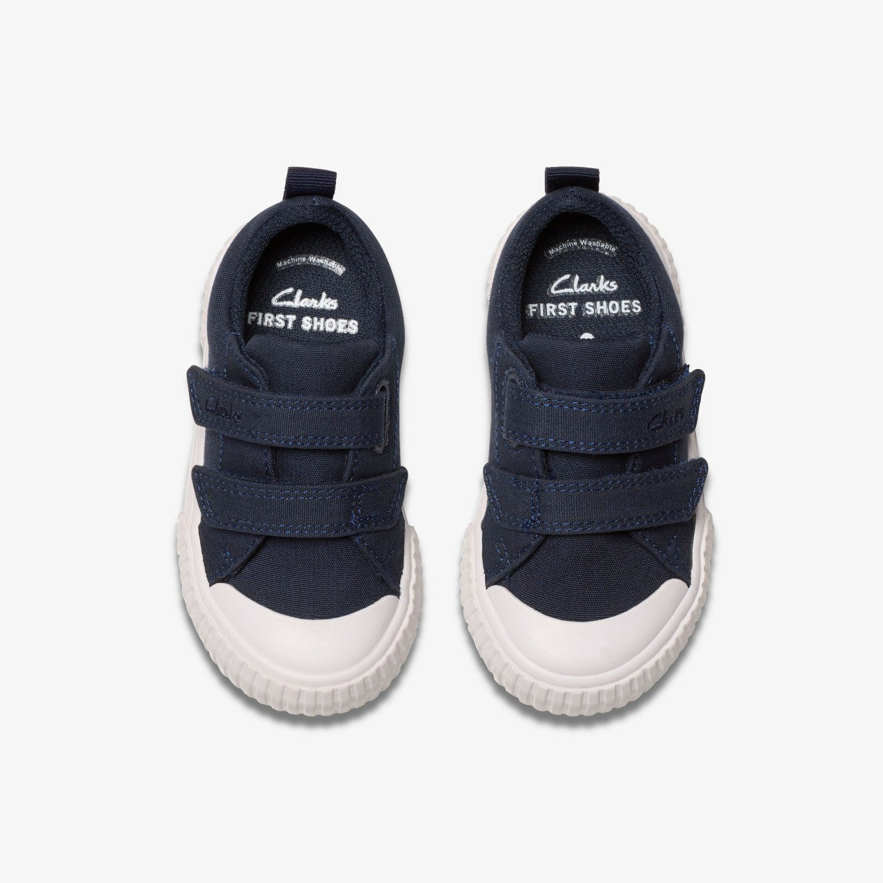 Foxing Vibe Toddler Navy Canvas | Clarks