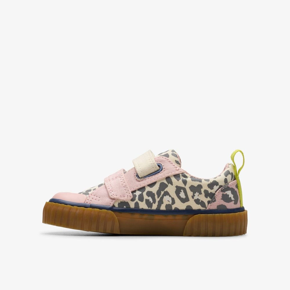 Foxing Vibe Toddler Ecru Canvas | Clarks Onsale