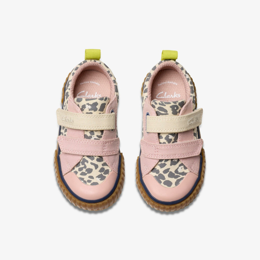 Foxing Vibe Toddler Ecru Canvas | Clarks Onsale