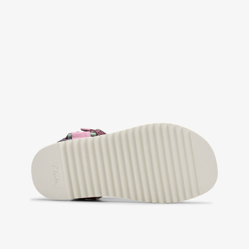 Peak Web Kid Pink/Print | Clarks Sale