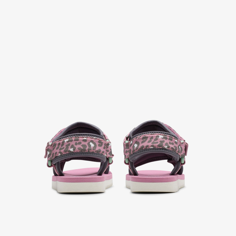 Peak Web Kid Pink/Print | Clarks Sale
