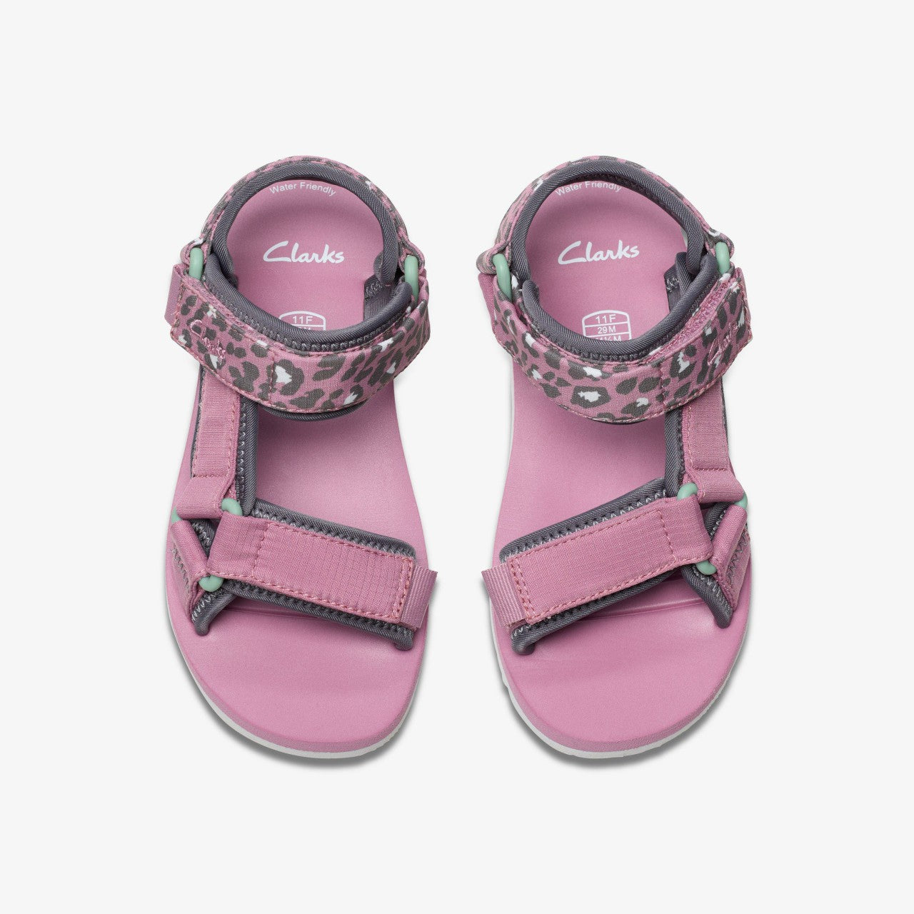 Peak Web Kid Pink/Print | Clarks Sale
