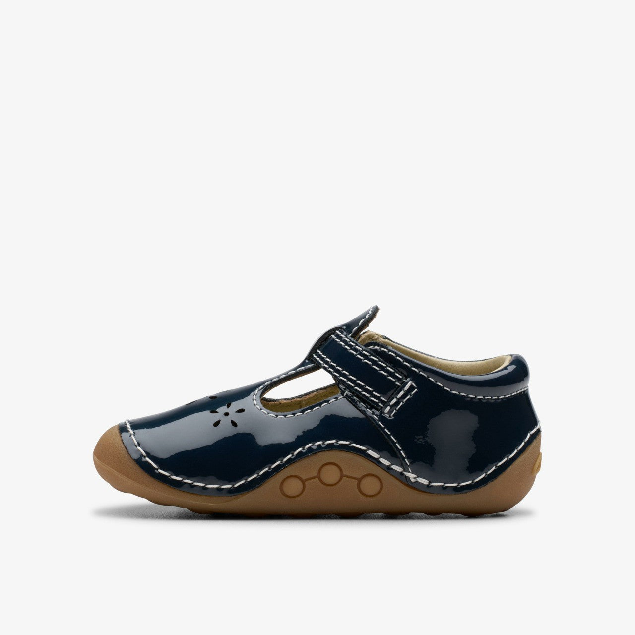 Tiny Skip Toddler Navy Patent | Clarks US