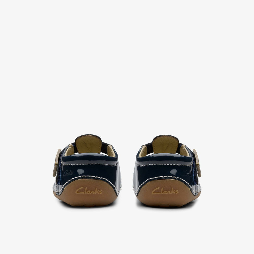 Tiny Skip Toddler Navy Patent | Clarks US