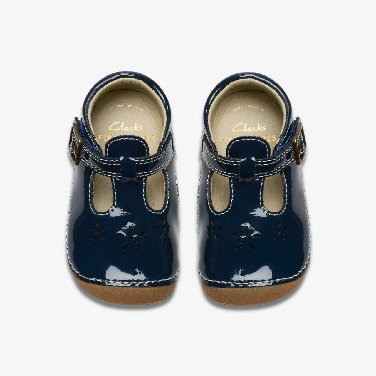 Tiny Skip Toddler Navy Patent | Clarks US