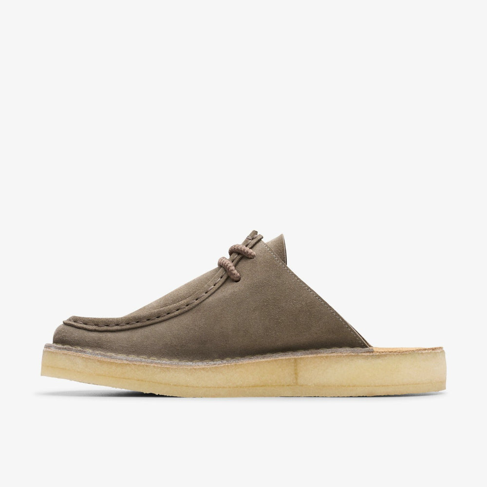 Desert Nomad Mule Grey/Sage | Clarks For Sale