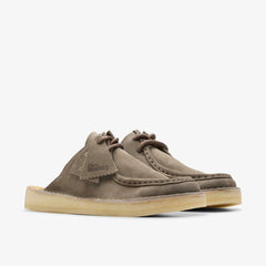 Desert Nomad Mule Grey/Sage | Clarks For Sale