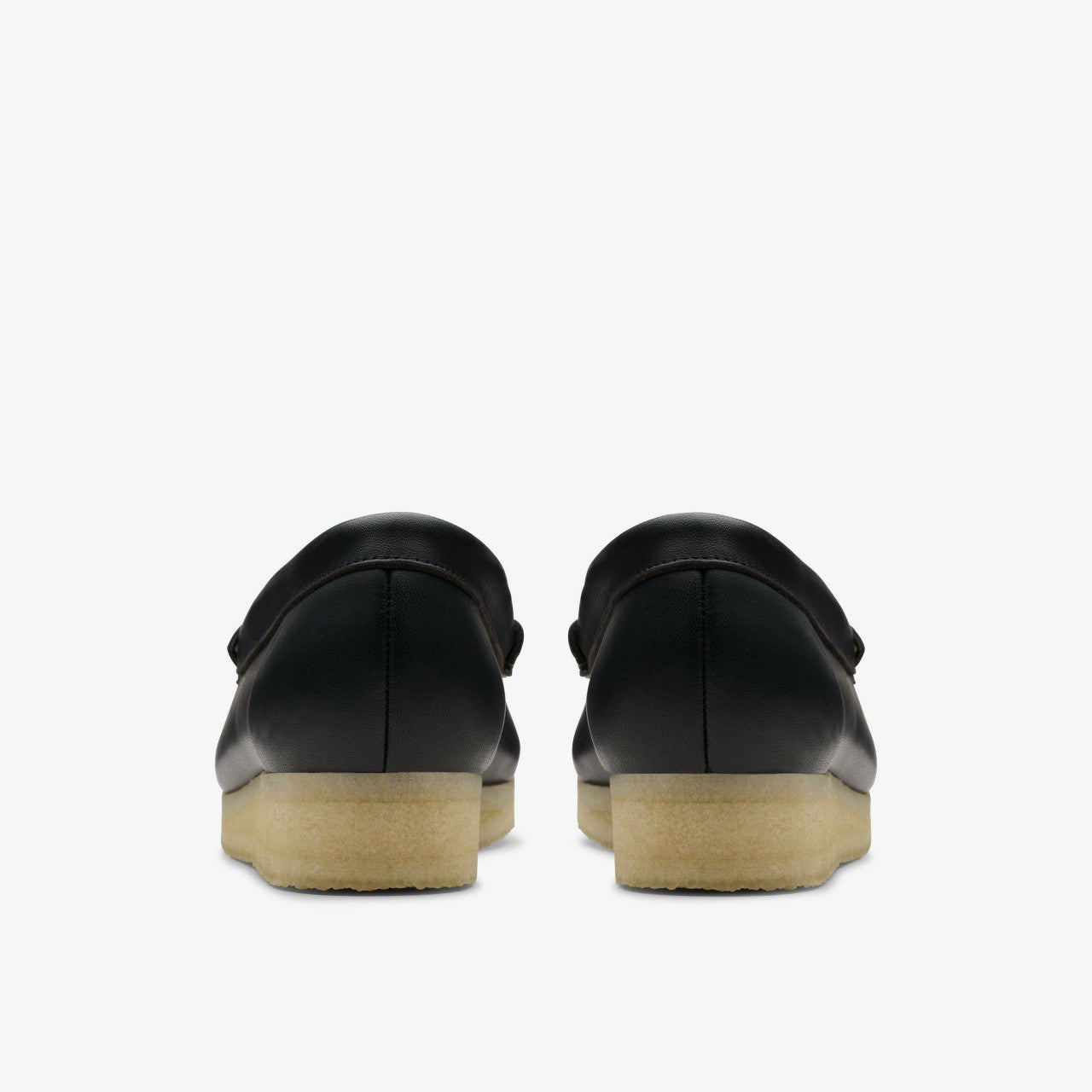 Wallabee Loafer HBIT Black/White Leather | Clarks For Sale