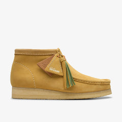 Wallabee Boot Golden Tan Suede | Clarks Discount