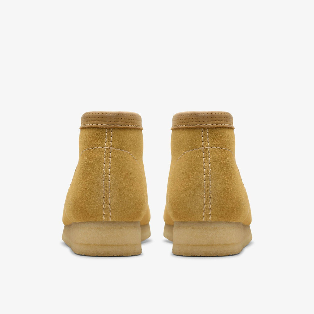 Wallabee Boot Golden Tan Suede | Clarks Discount