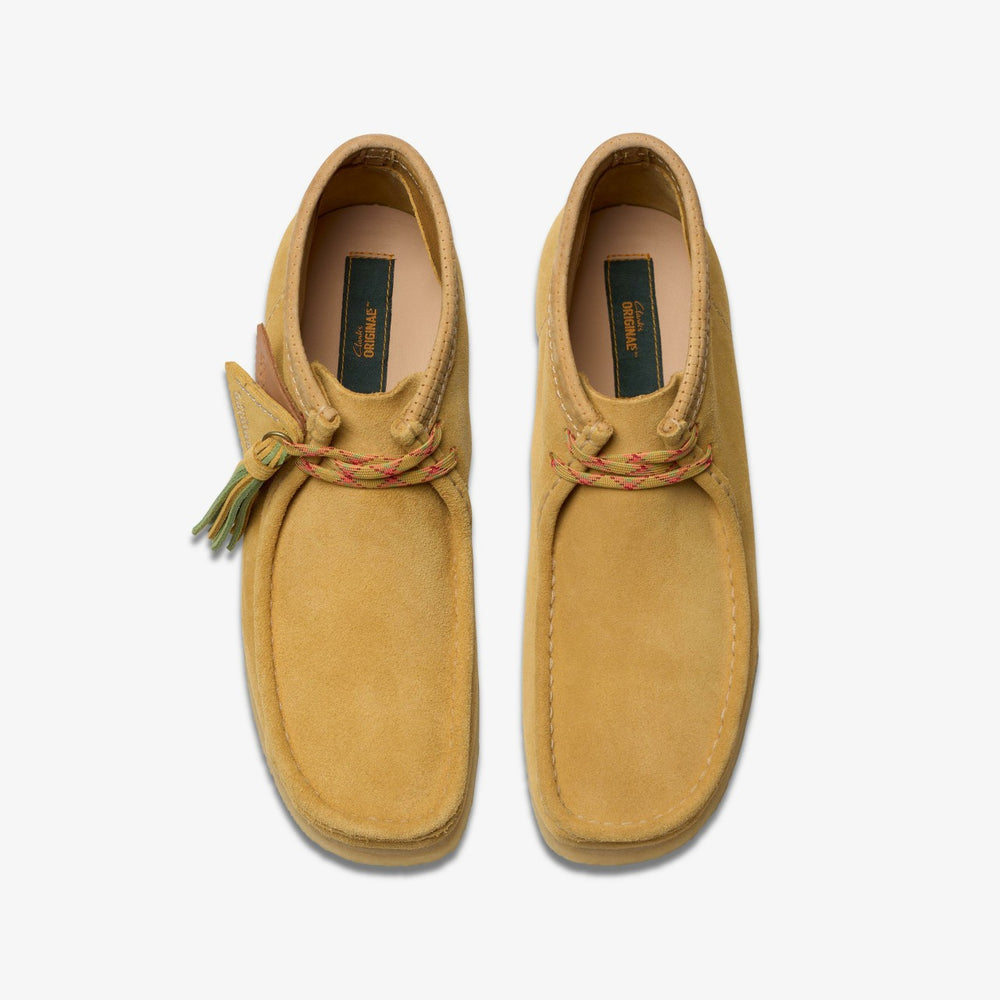 Wallabee Boot Golden Tan Suede | Clarks Discount