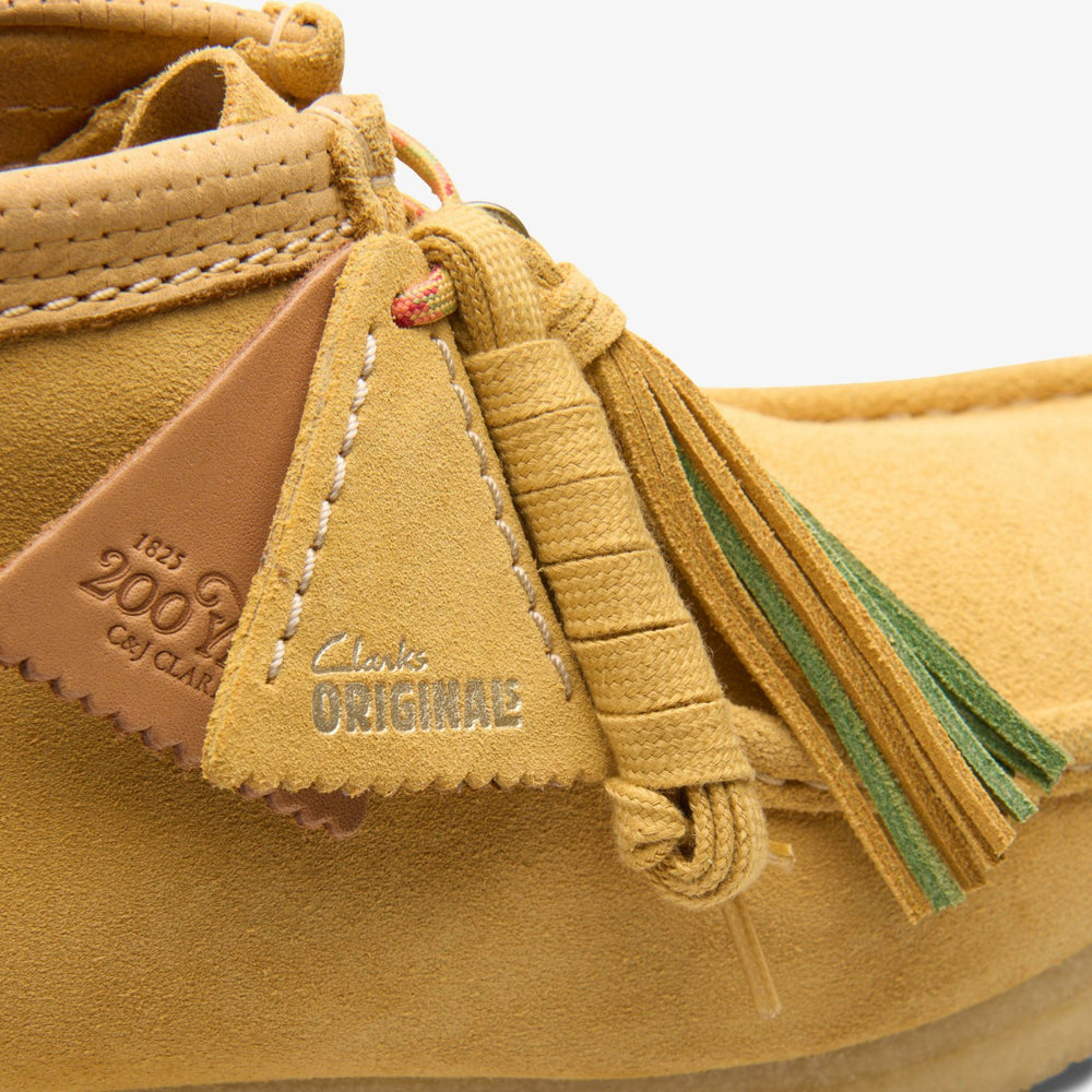 Wallabee Boot Golden Tan Suede | Clarks Discount