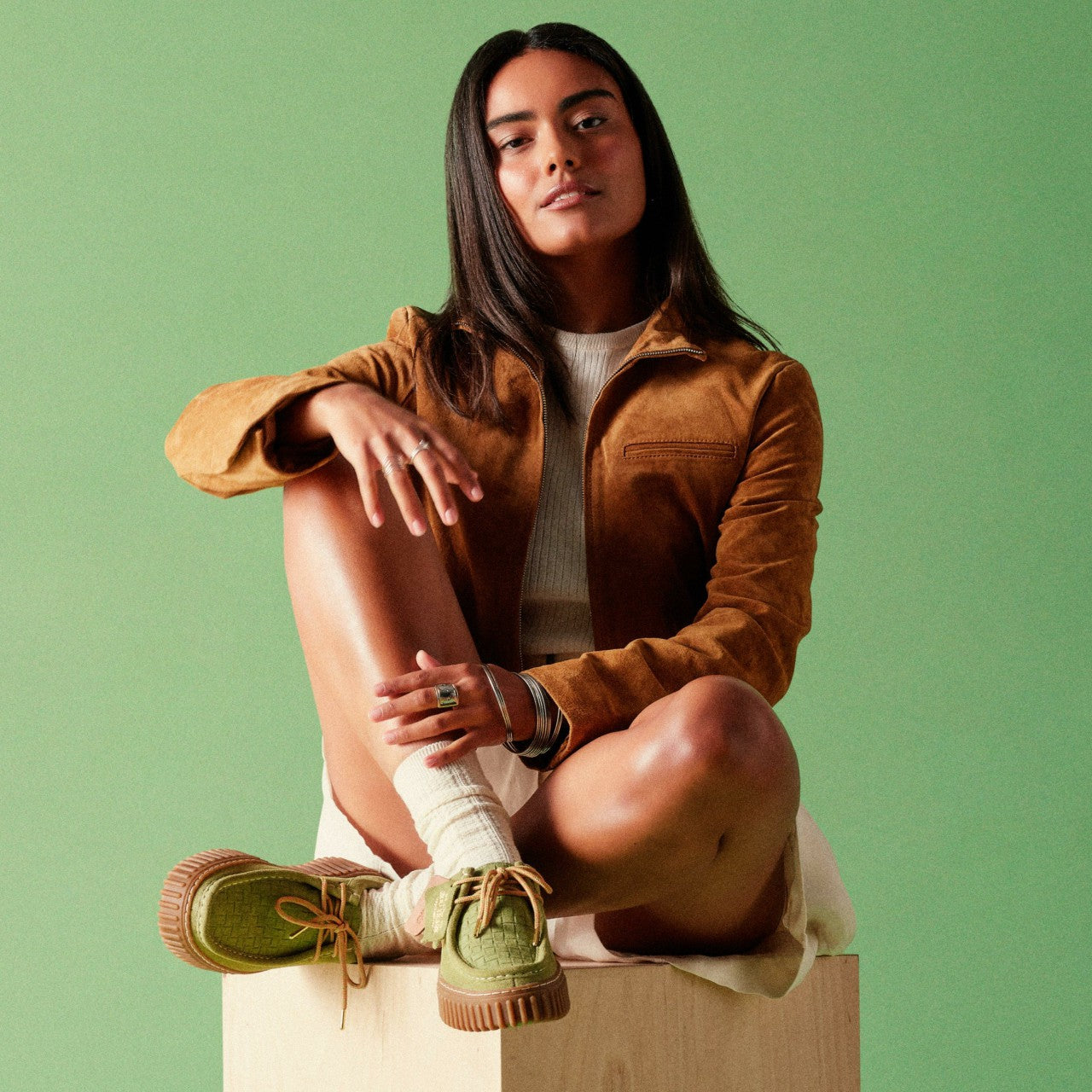 Torhill Bee Apple Suede | Clarks Sale